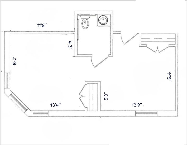 Suite Style G floor plan